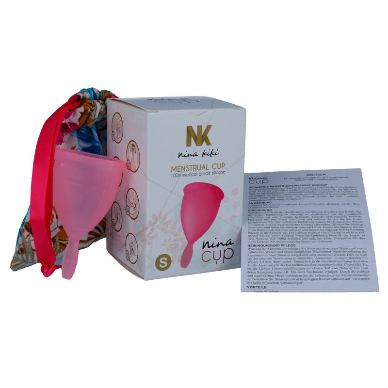 Cupă menstruală NINA CUP, roz – imagine 3