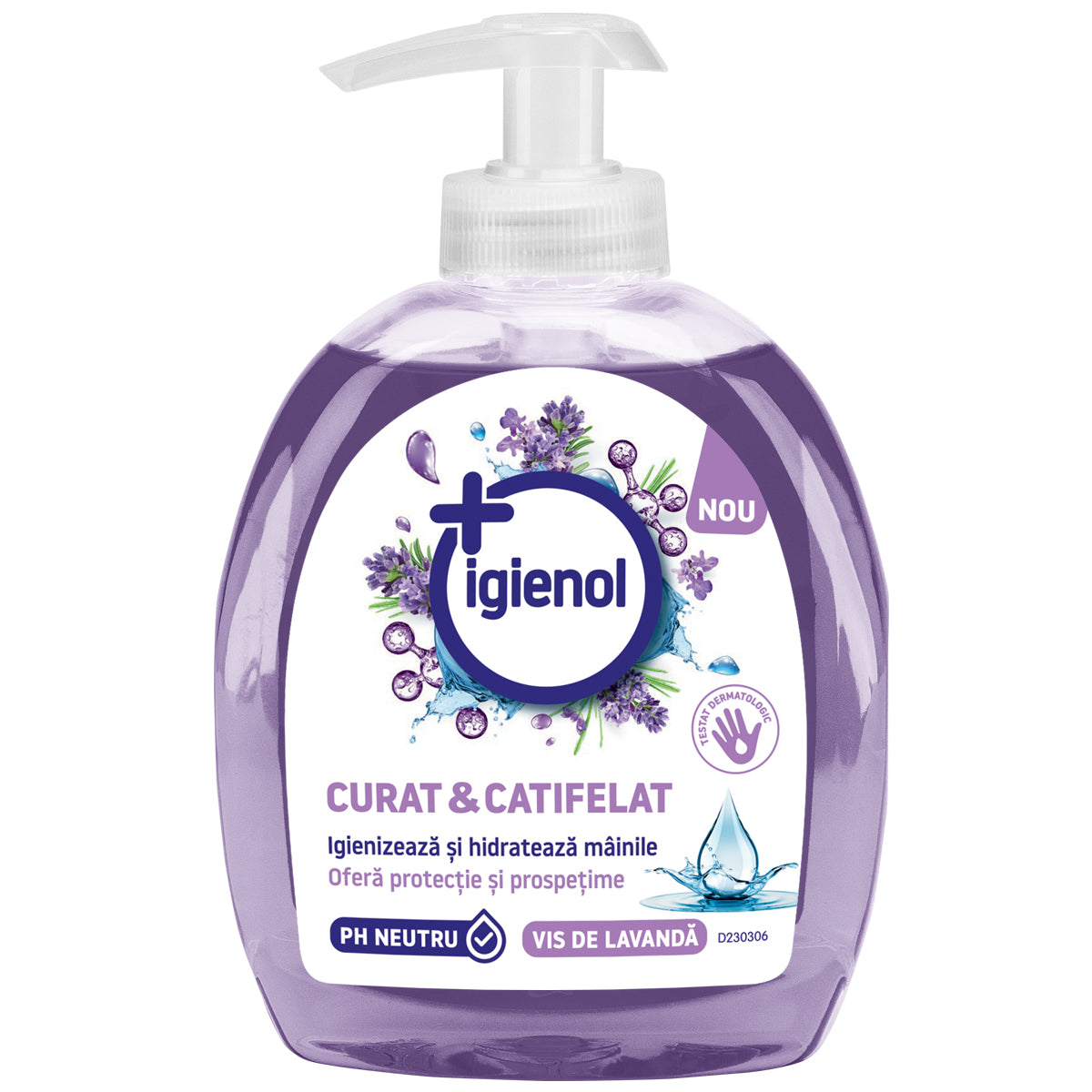 Săpun lichid Igienol Vis de Lavandă, 300 ml