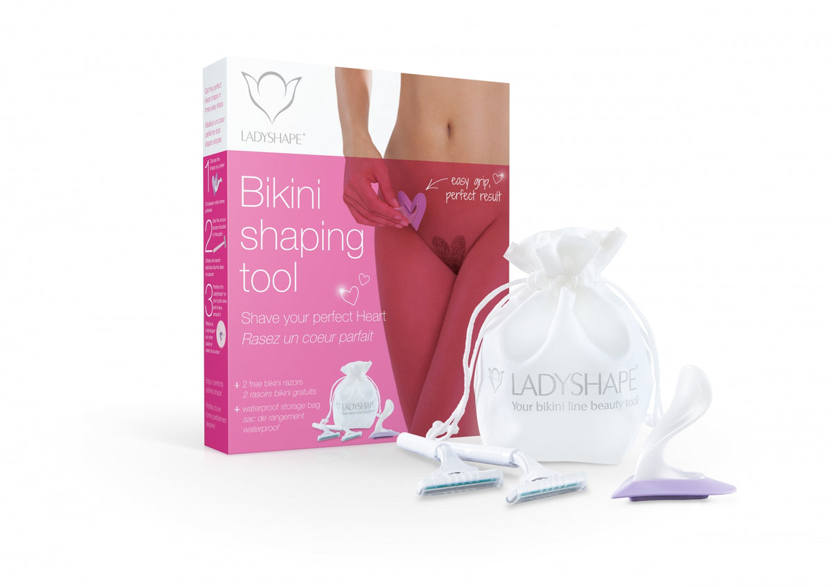 Șablon pentru epilare inghinală Ladyshape, model inimă