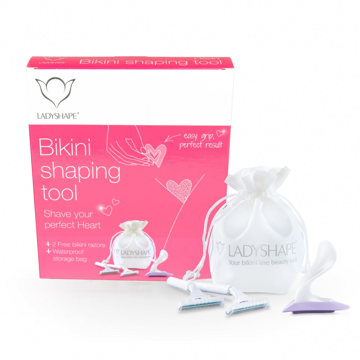 Șablon pentru epilare inghinală Ladyshape, model inimă – imagine 5