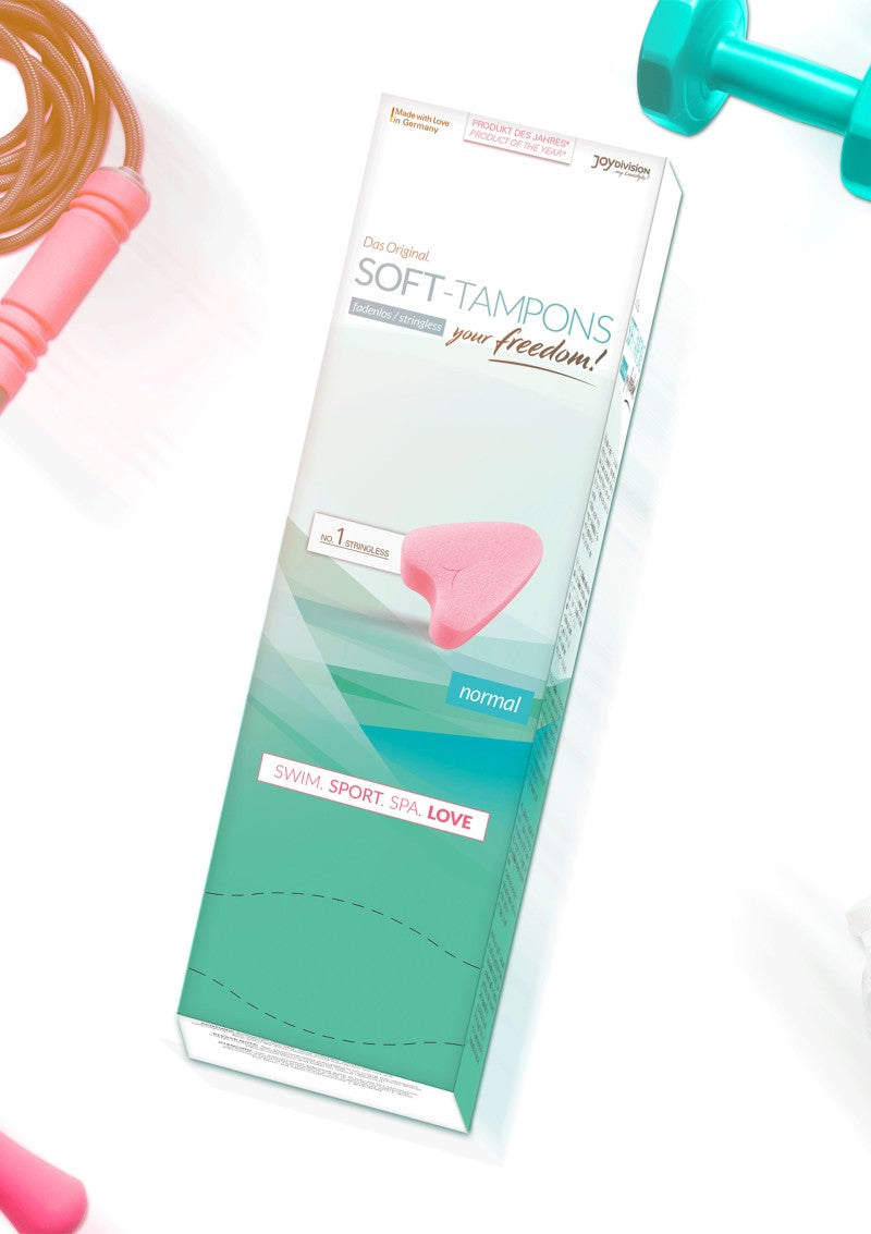 Tampoane burete Soft-Tampons Original, 10 bucăți – imagine 3